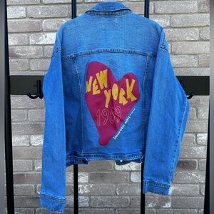 STONEWALL RIOTS NY 1969 x TARGET TAKE PRIDE denim jacket